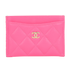 Chanel Card Holder, front view